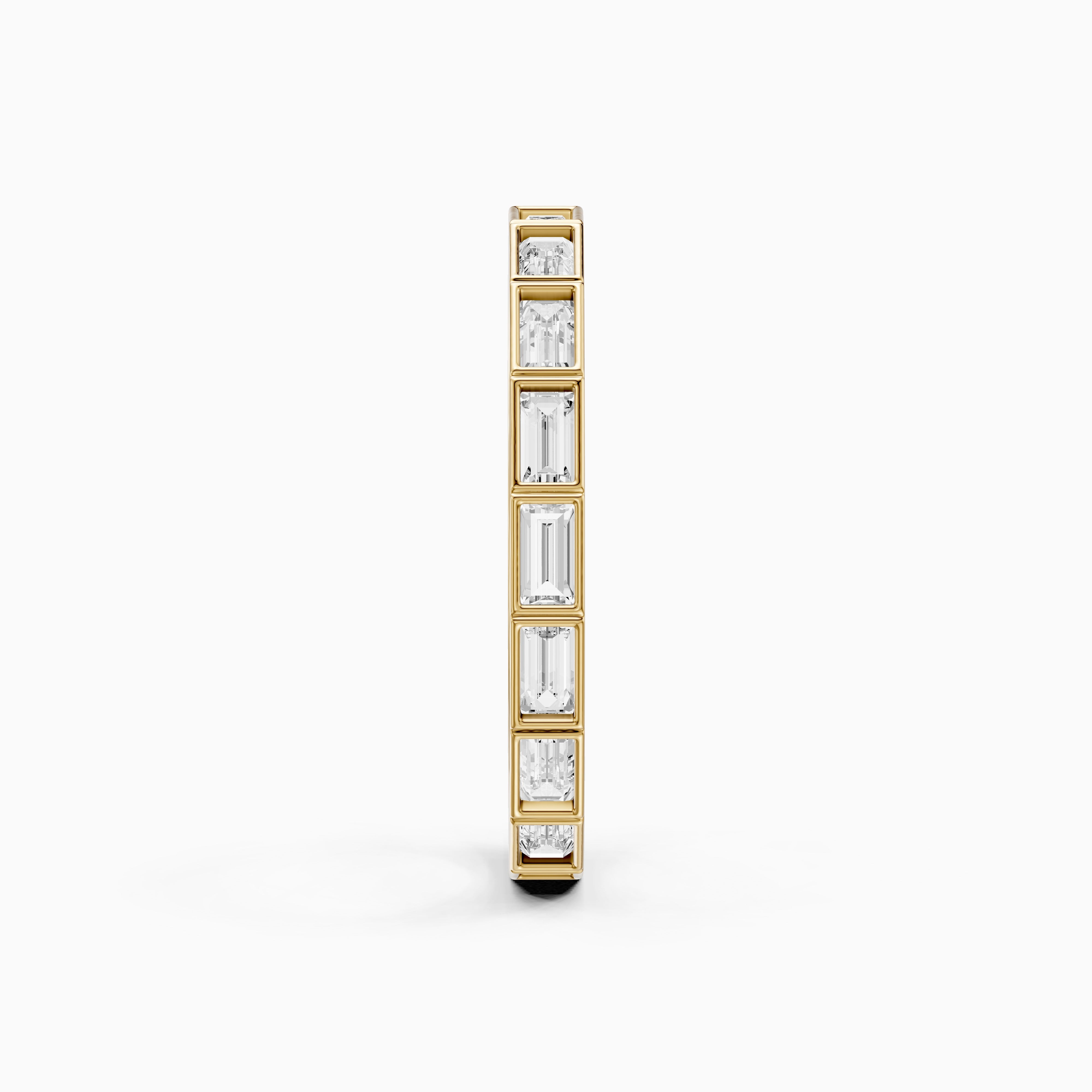 Alina Straight Baguette Lab Grown Diamond Eternity Band