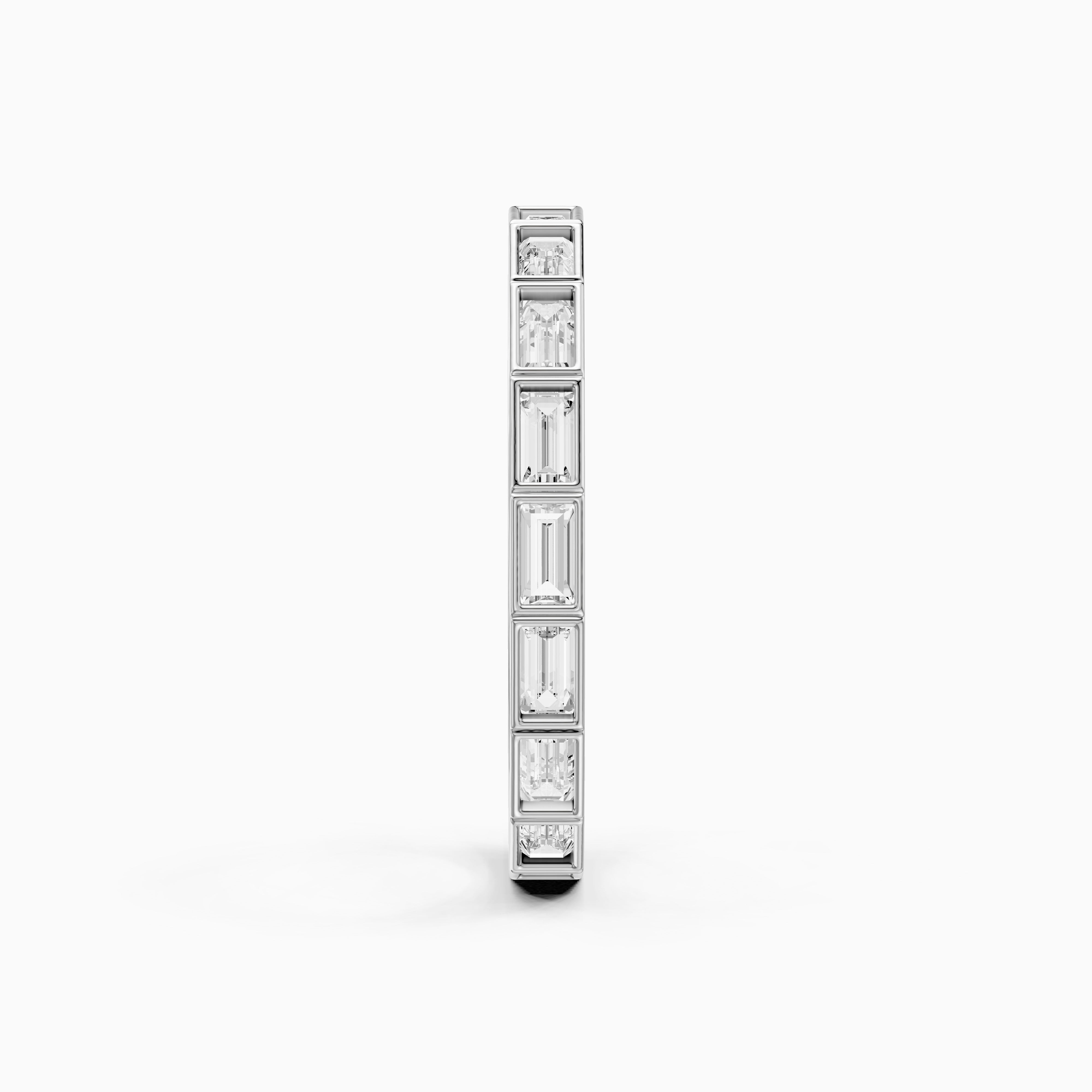 Alina Straight Baguette Lab Grown Diamond Eternity Band