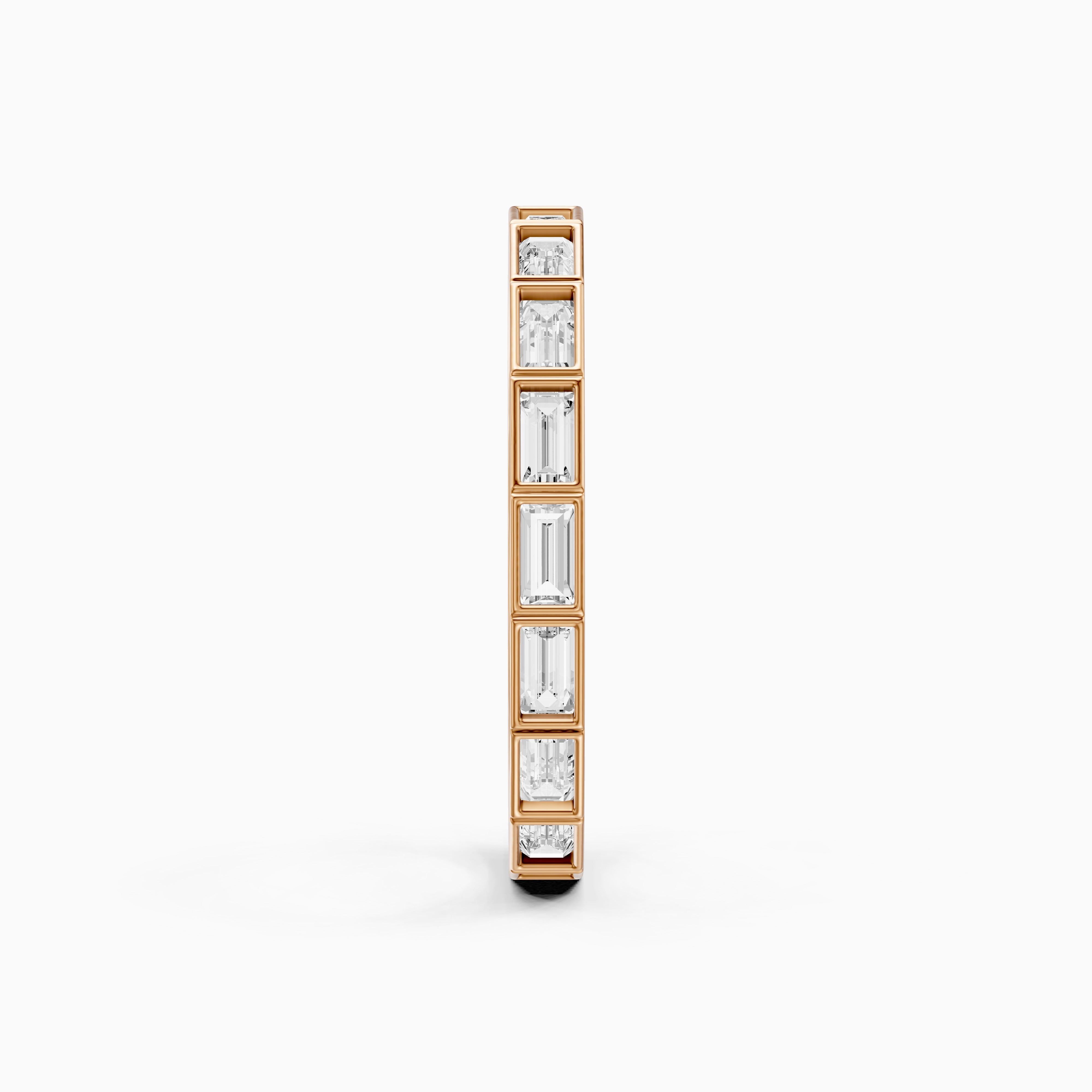 Alina Straight Baguette Lab Grown Diamond Eternity Band