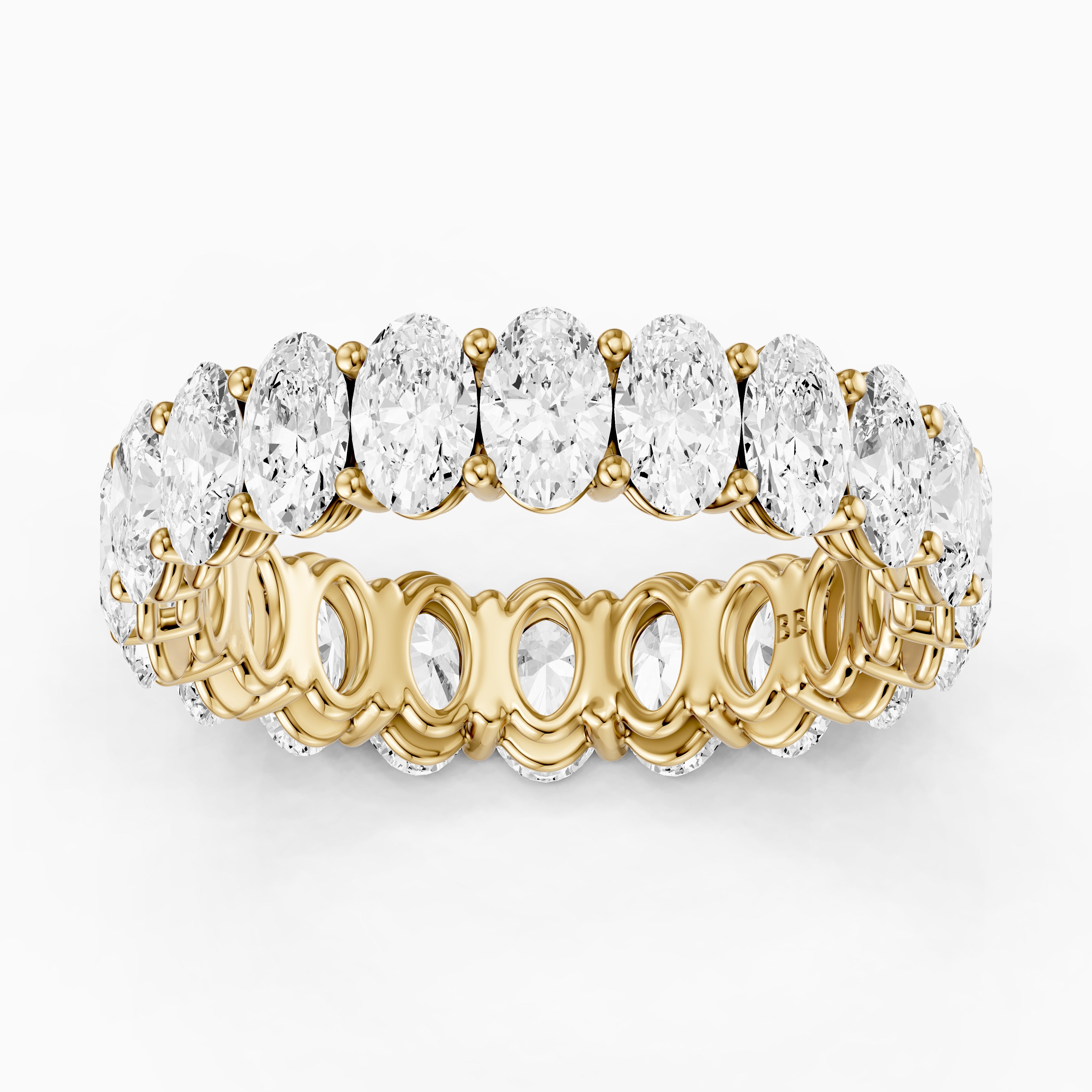 Ariella Oval Lab Grown Diamond Full Eternity Band