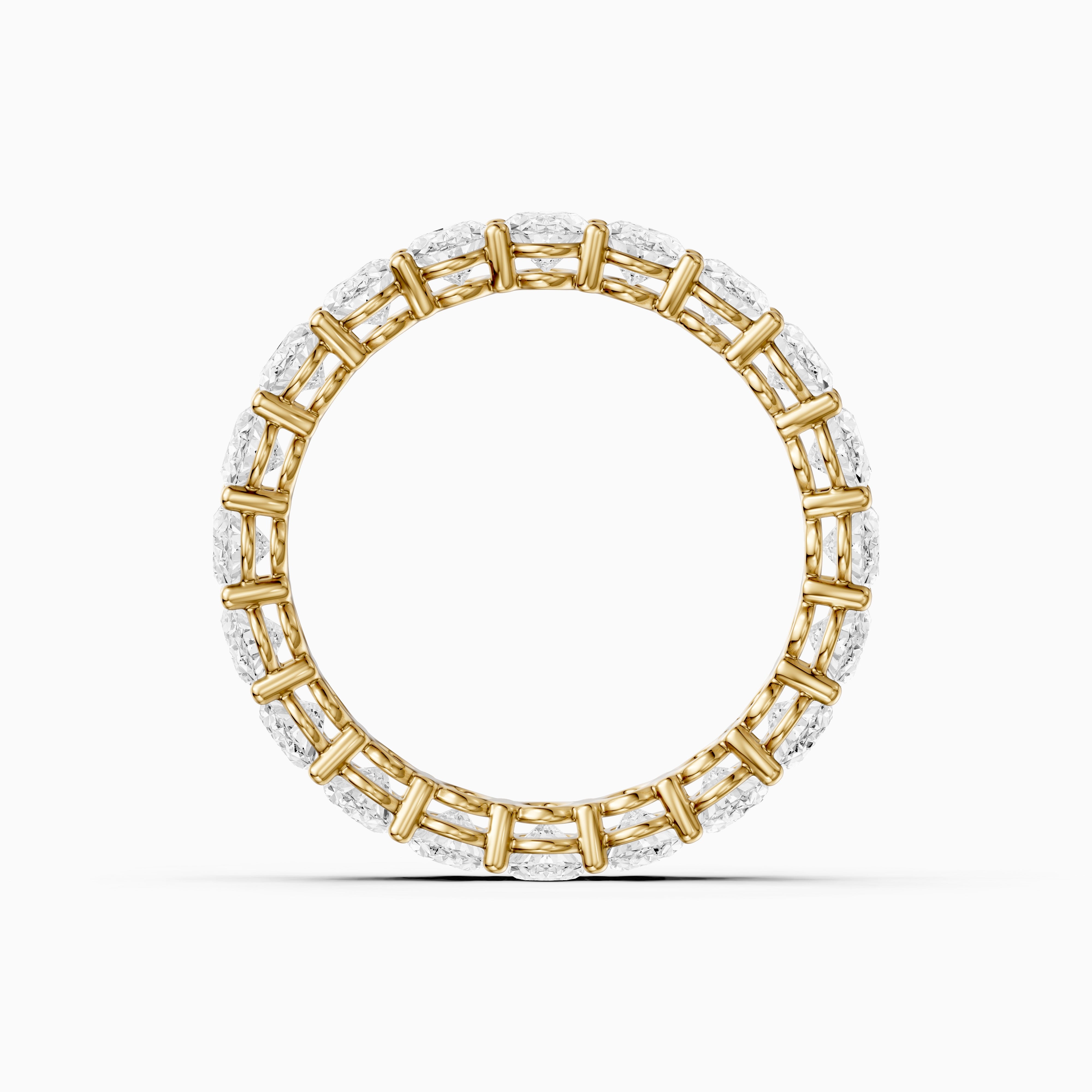 Ariella Oval Lab Grown Diamond Full Eternity Band
