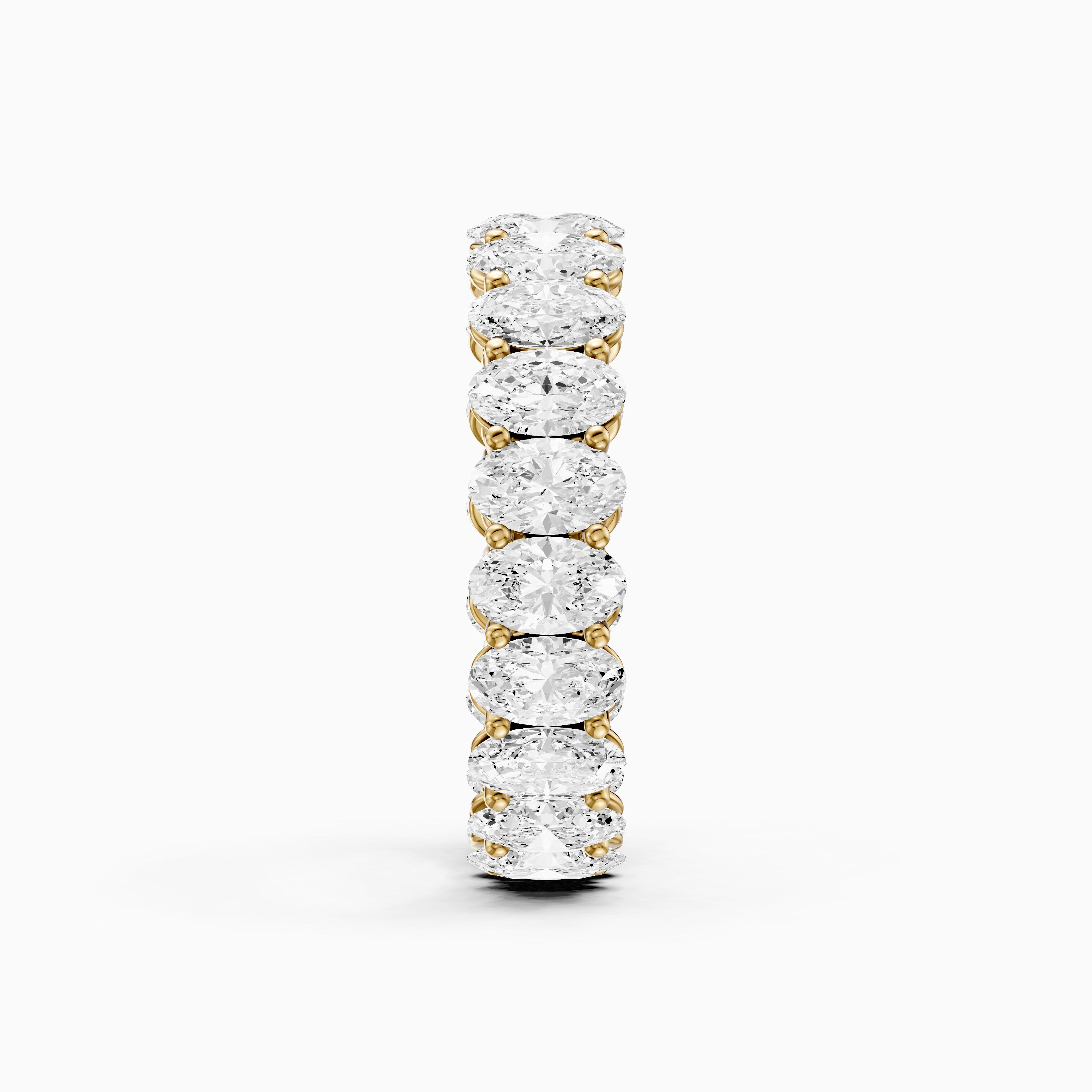 Ariella Oval Lab Grown Diamond Full Eternity Band