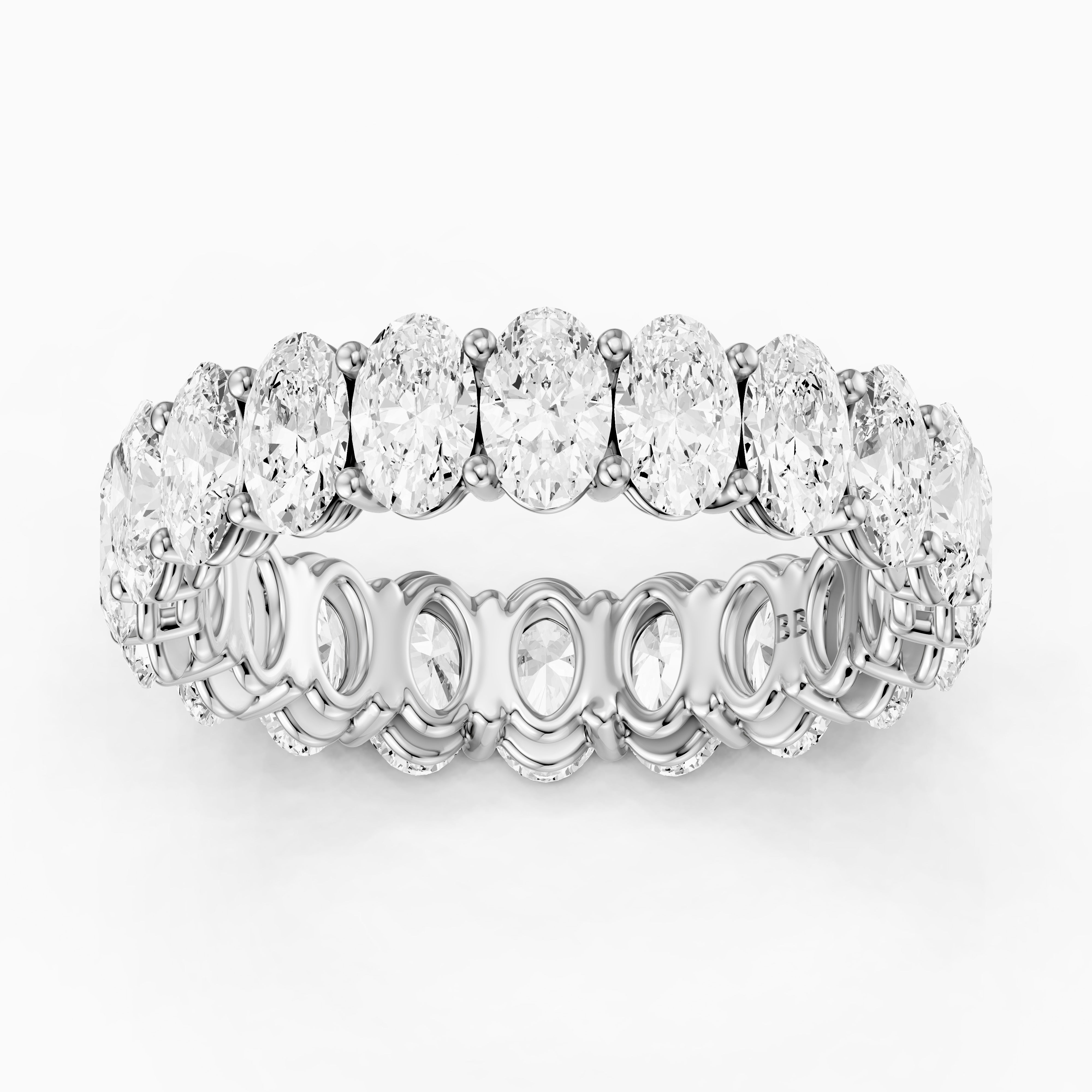 Ariella Oval Lab Grown Diamond Full Eternity Band