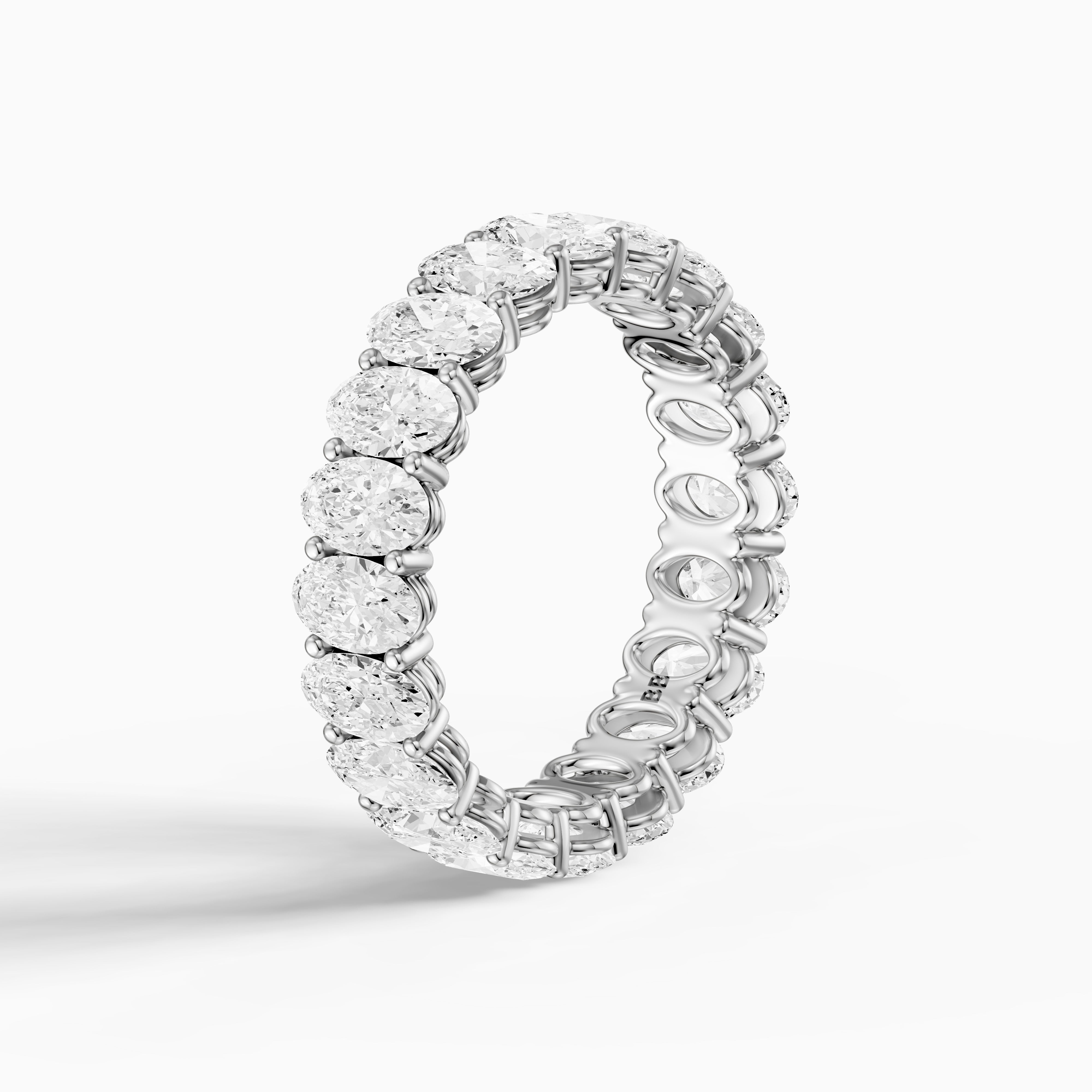 Ariella Oval Lab Grown Diamond Full Eternity Band