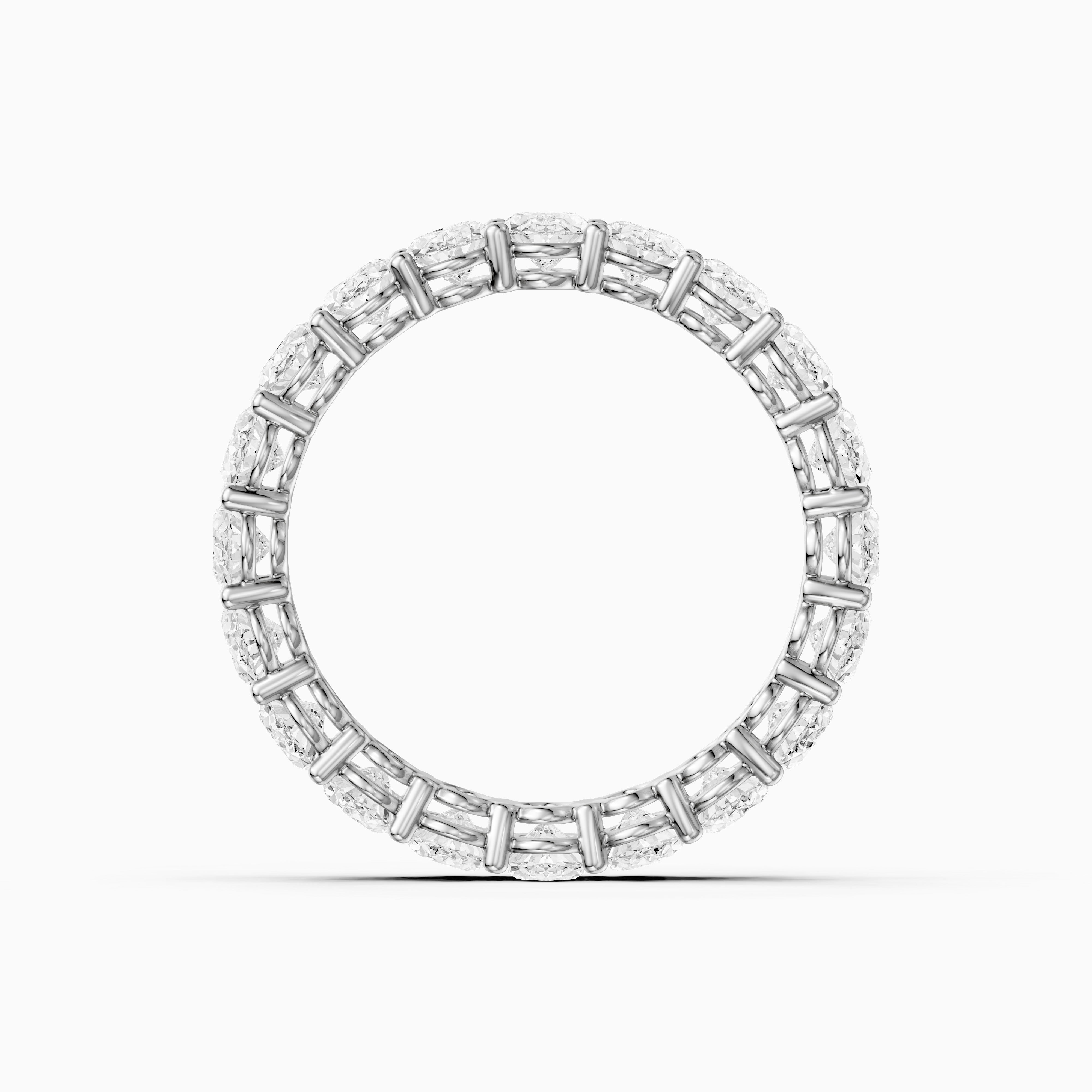 Ariella Oval Lab Grown Diamond Full Eternity Band