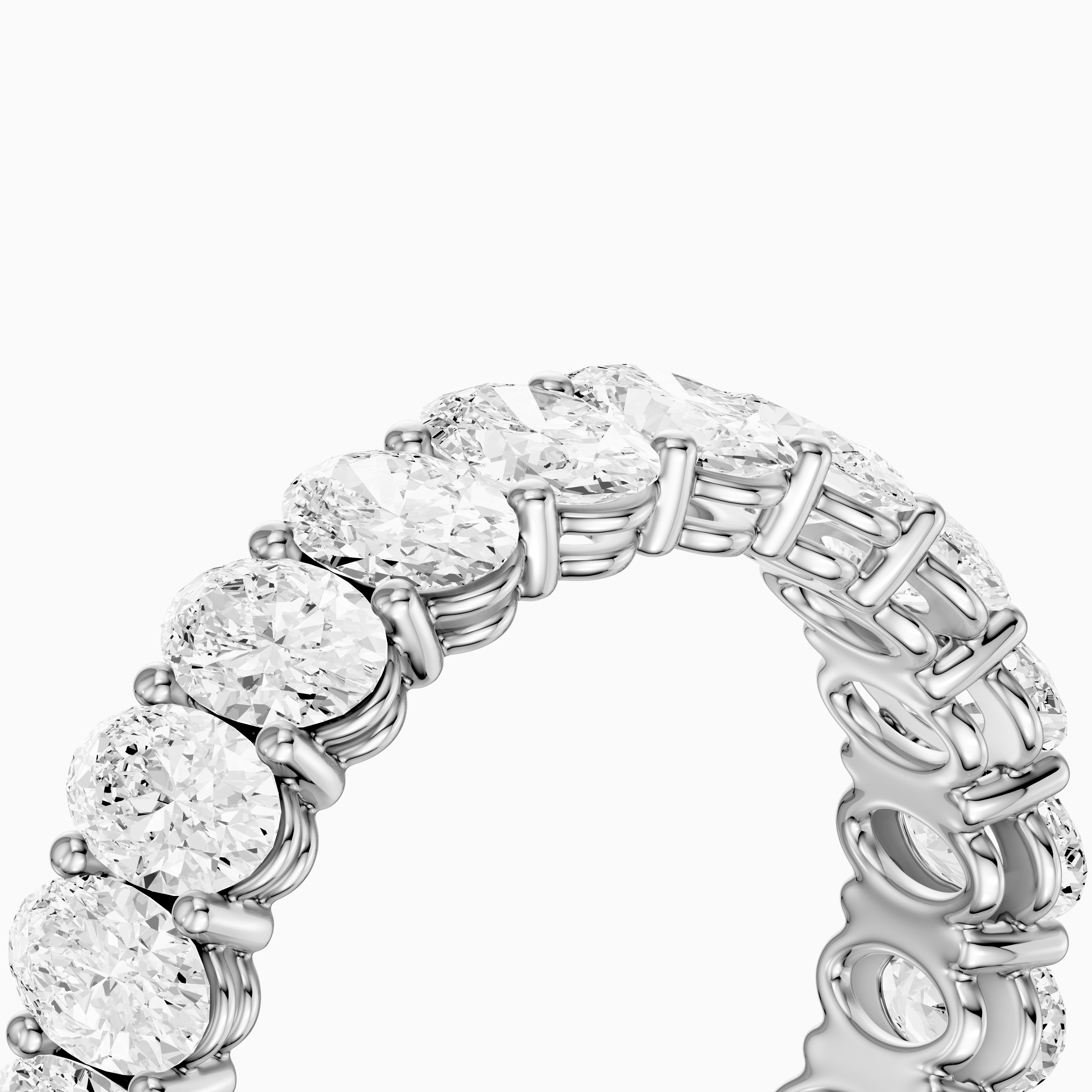 Ariella Oval Lab Grown Diamond Full Eternity Band