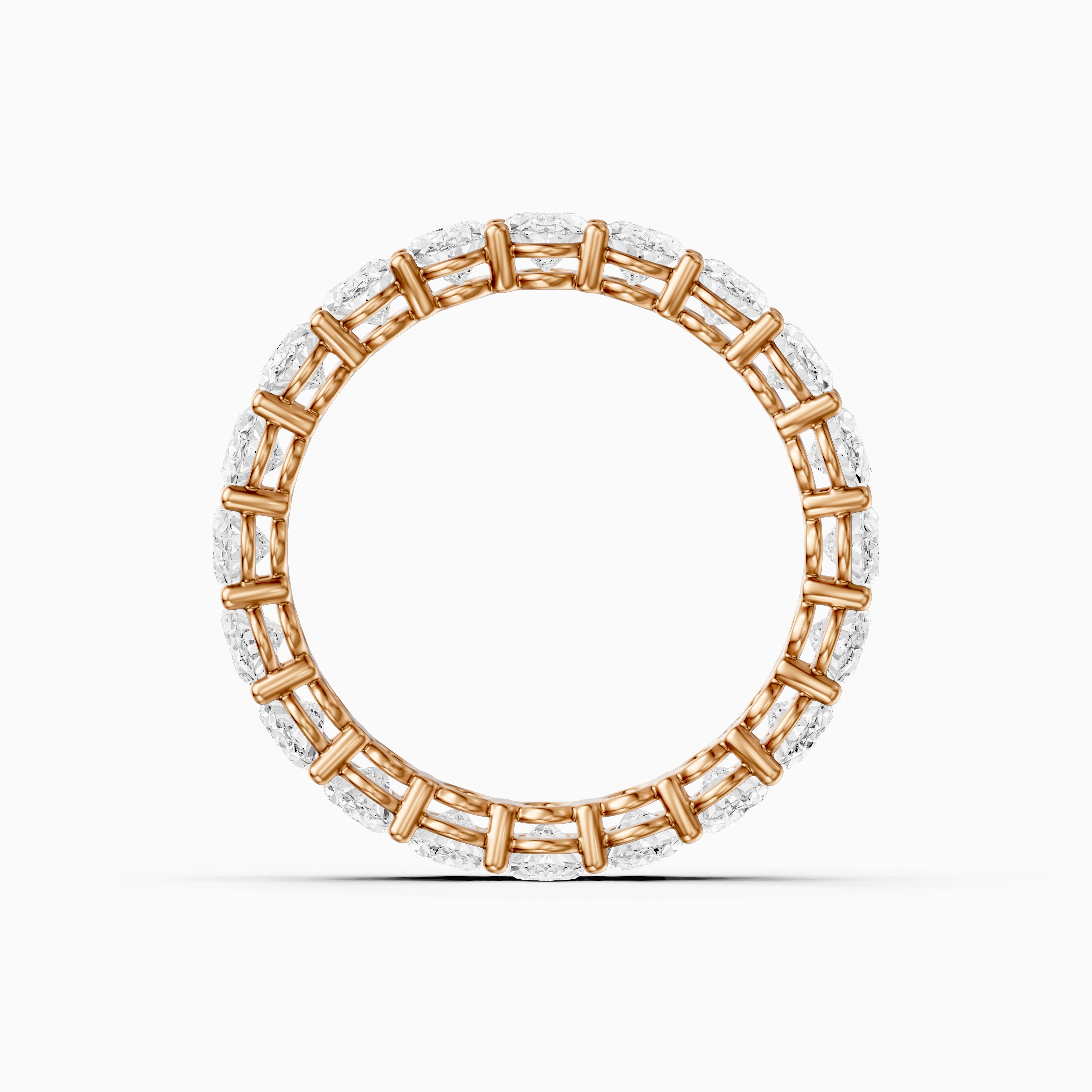 Ariella Oval Lab Grown Diamond Full Eternity Band