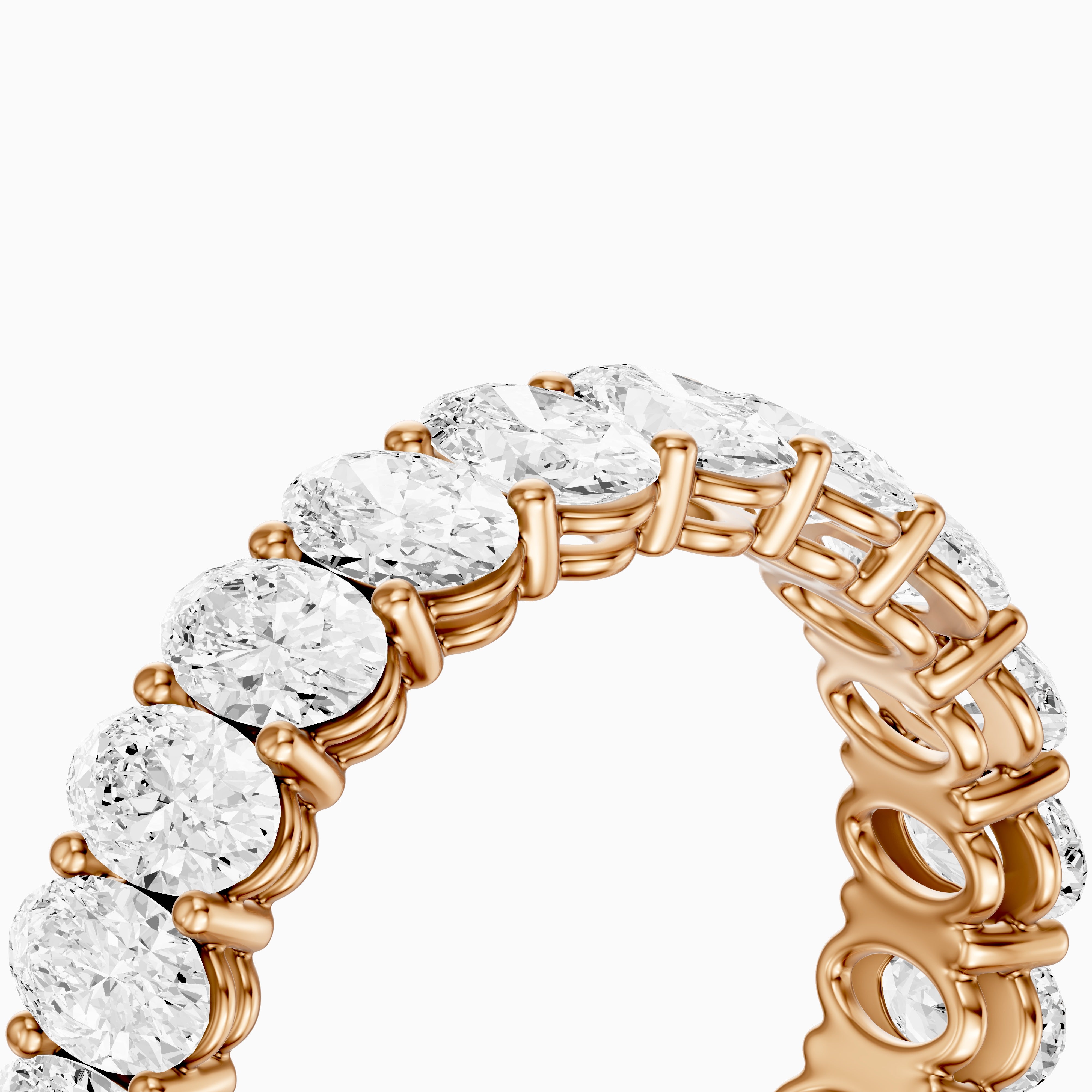 Ariella Oval Lab Grown Diamond Full Eternity Band