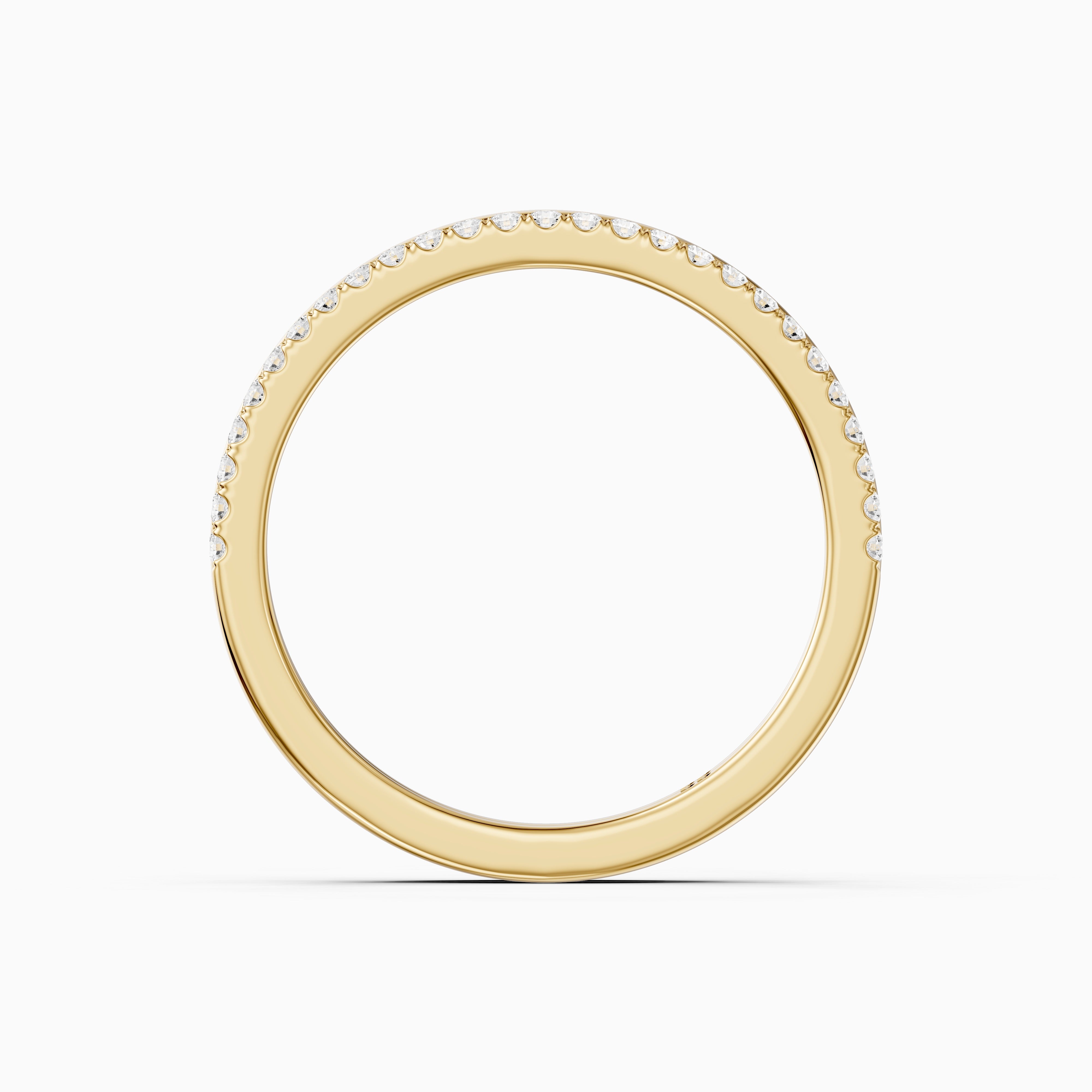 Noelle Half Eternity Slim Pavé Lab Grown Diamond Band