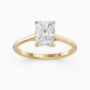 Sophia 4 Prong Radiant Cut Solitaire Moissanite Diamond Ring