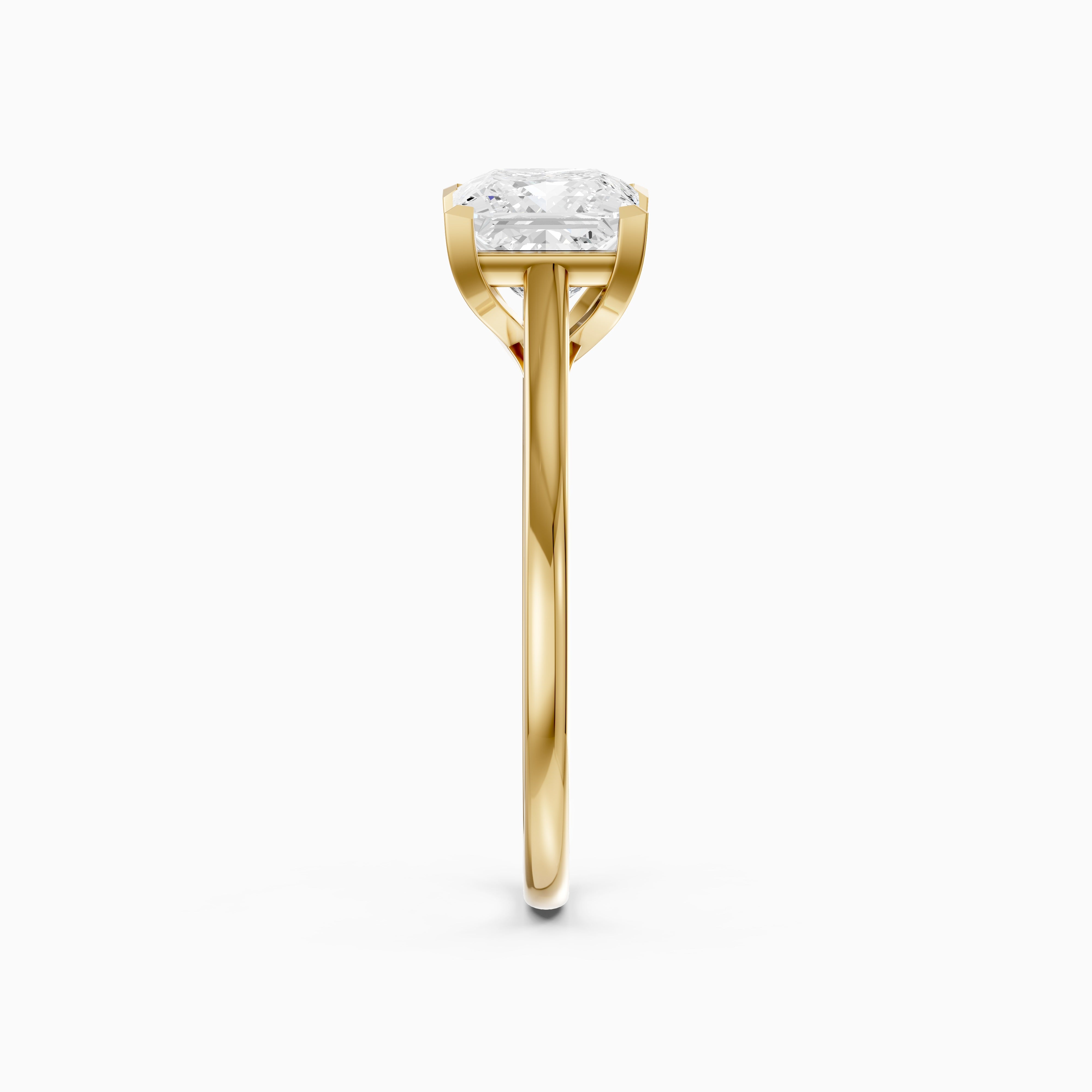 Camila 4 Prong Princess Cut Solitaire Lab Grown Diamond Ring