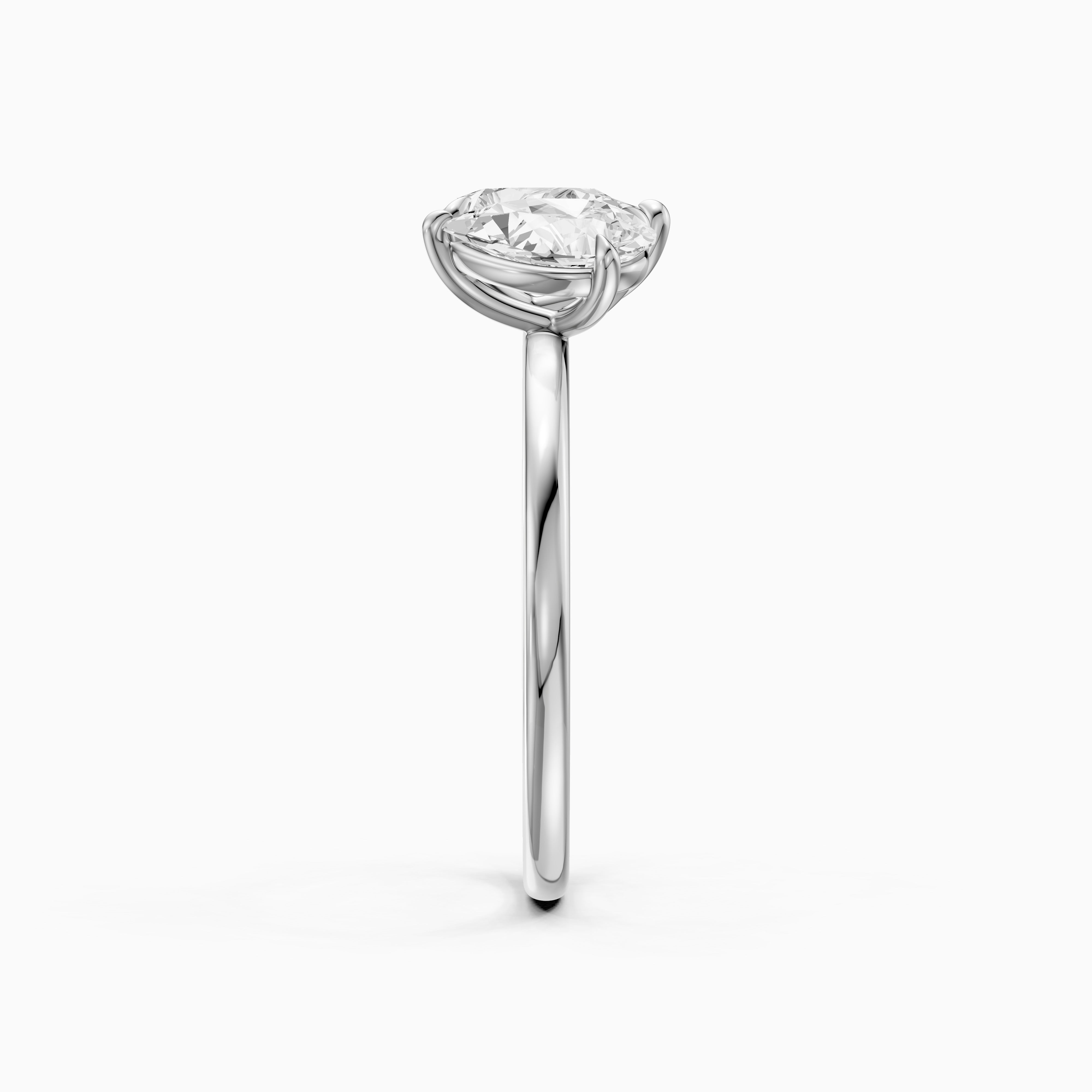 Berlyn Toi Et Moi Engagement Ring With Both Pear Lab Grown Diamonds