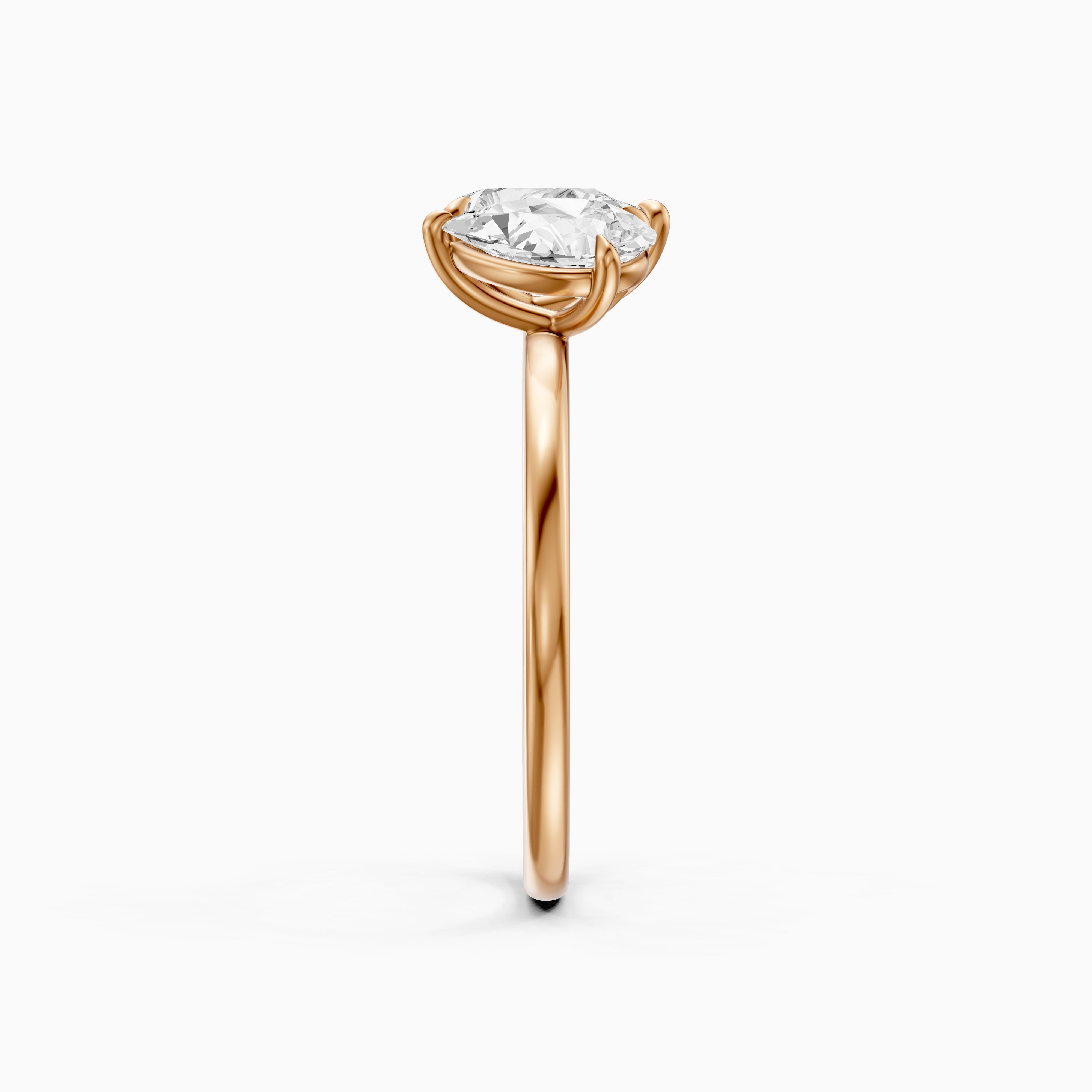 Berlyn Toi Et Moi Engagement Ring With Both Pear Lab Grown Diamonds