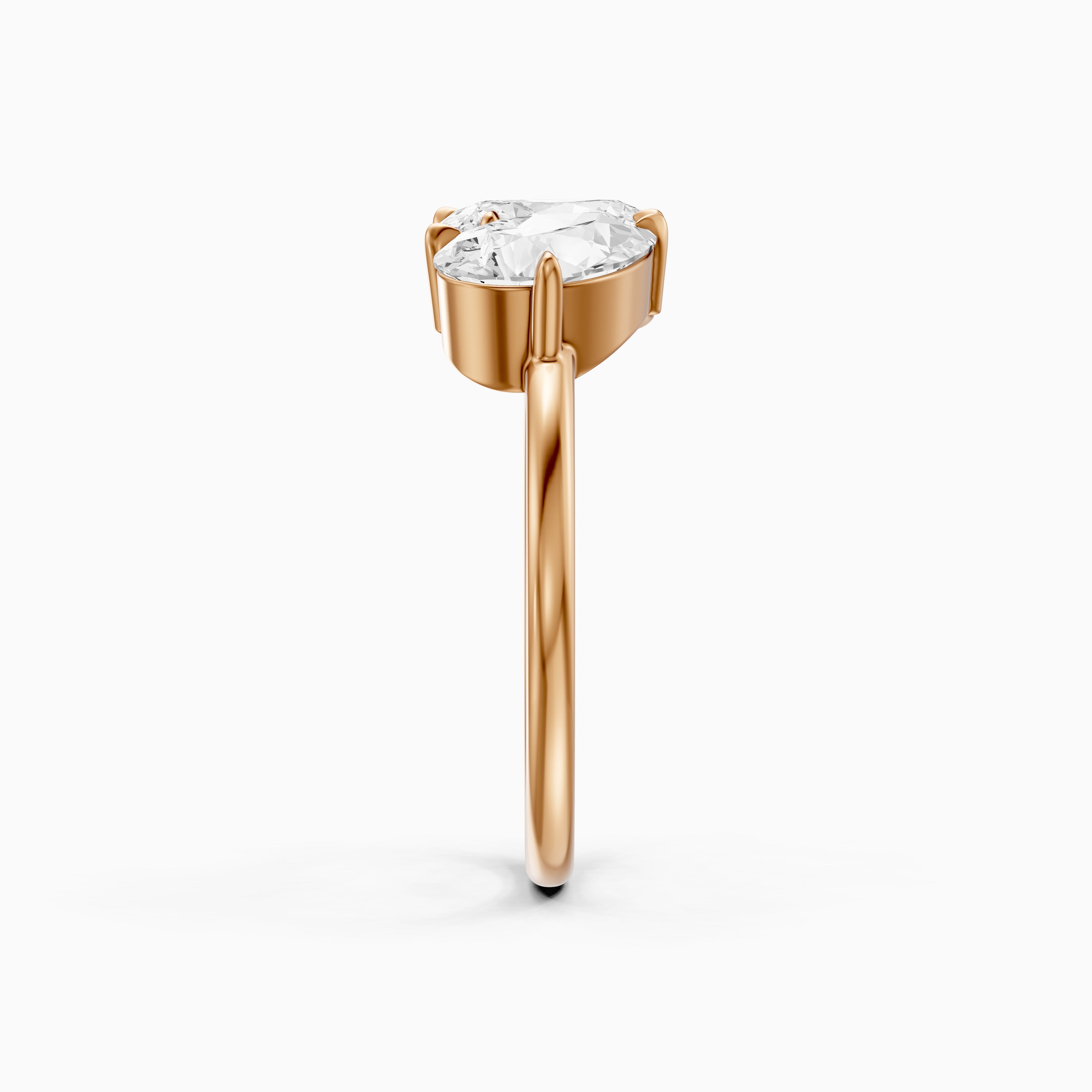 Lianne Toi Et Moi Ring With Oval and Pear Two Stone Lab Grown Diamond