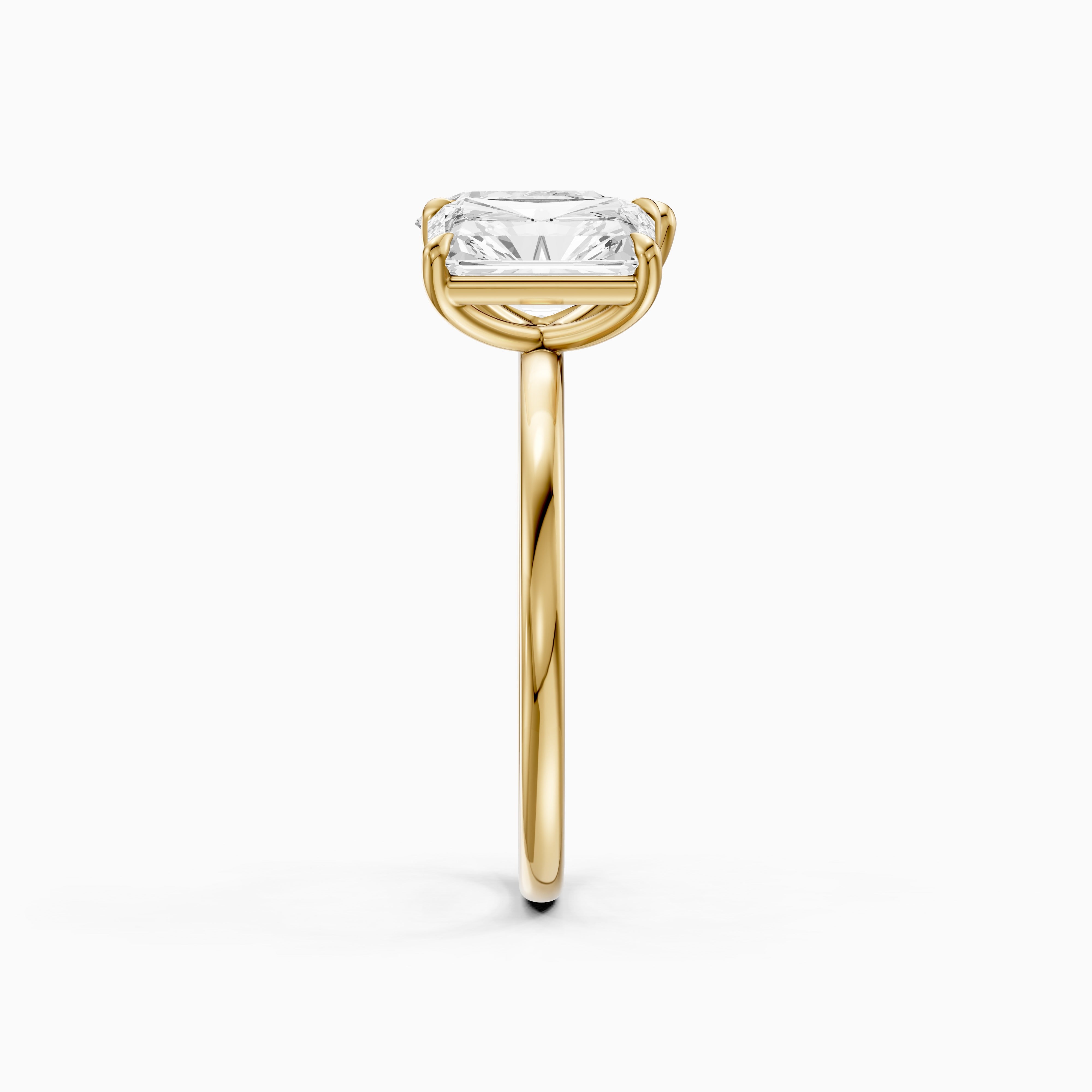 Lillie Toi Et Moi Ring With Pear and Radiant Two Stone Lab Grown Diamond