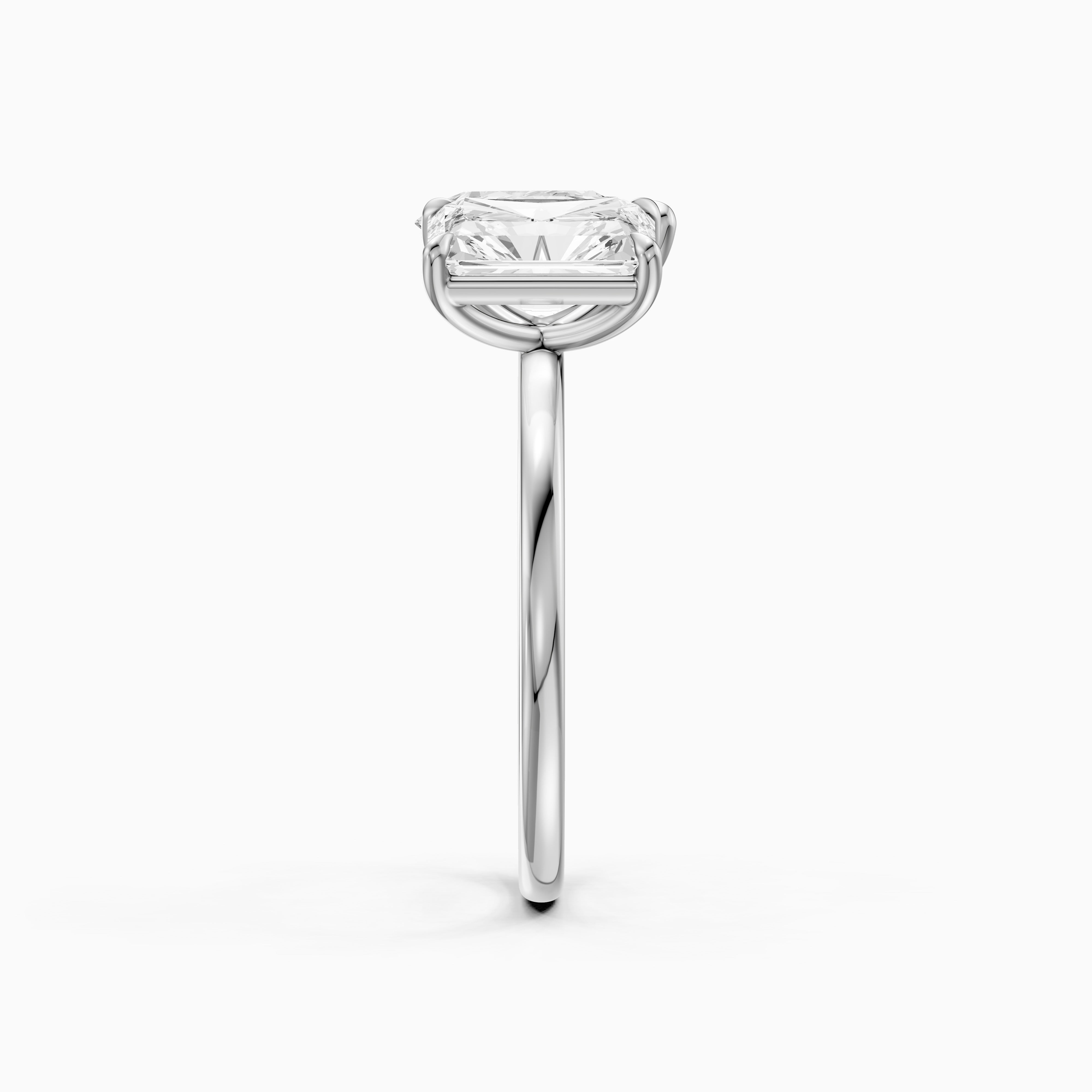 Lillie Toi Et Moi Ring With Pear and Radiant Two Stone Lab Grown Diamond