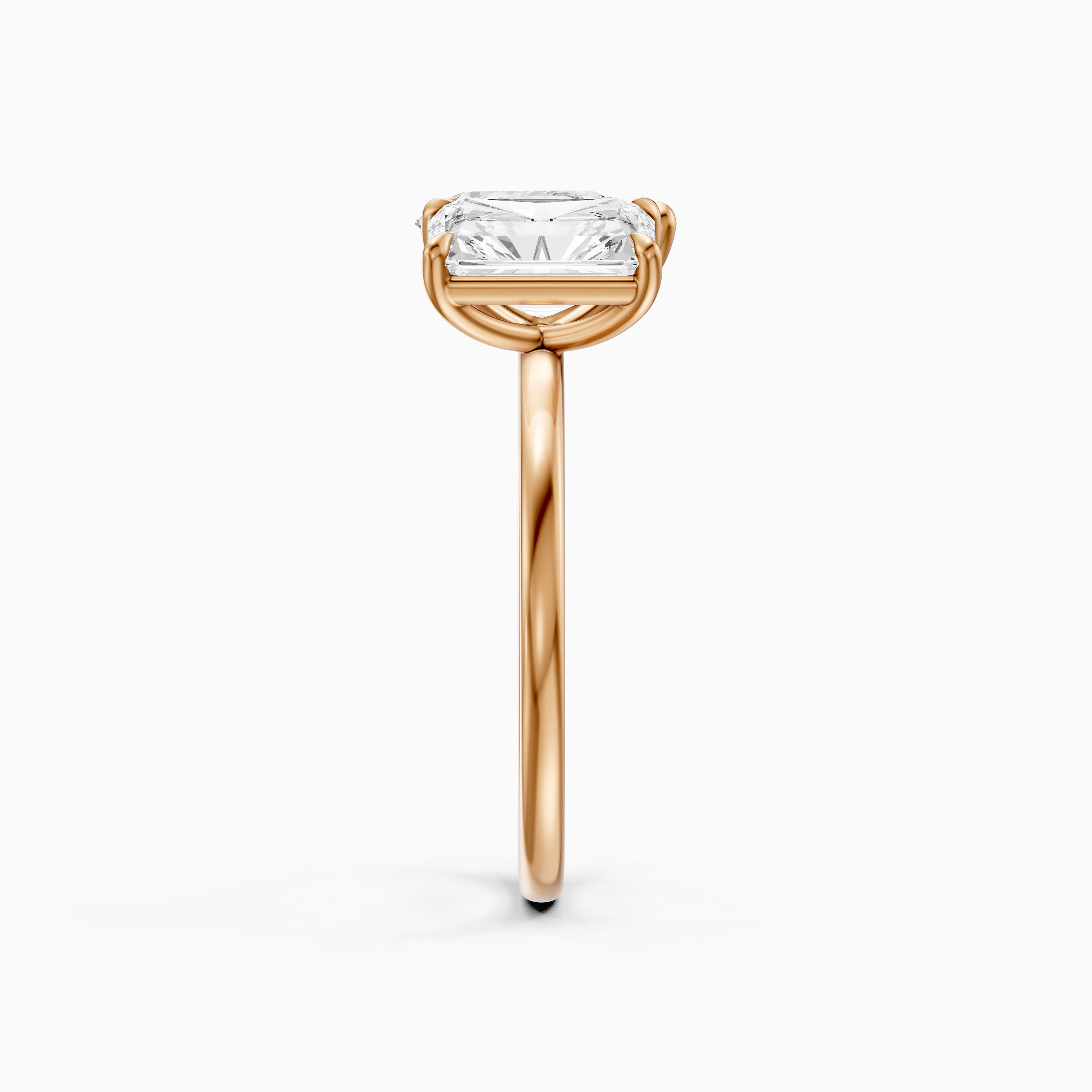 Lillie Toi Et Moi Ring With Pear and Radiant Two Stone Lab Grown Diamond