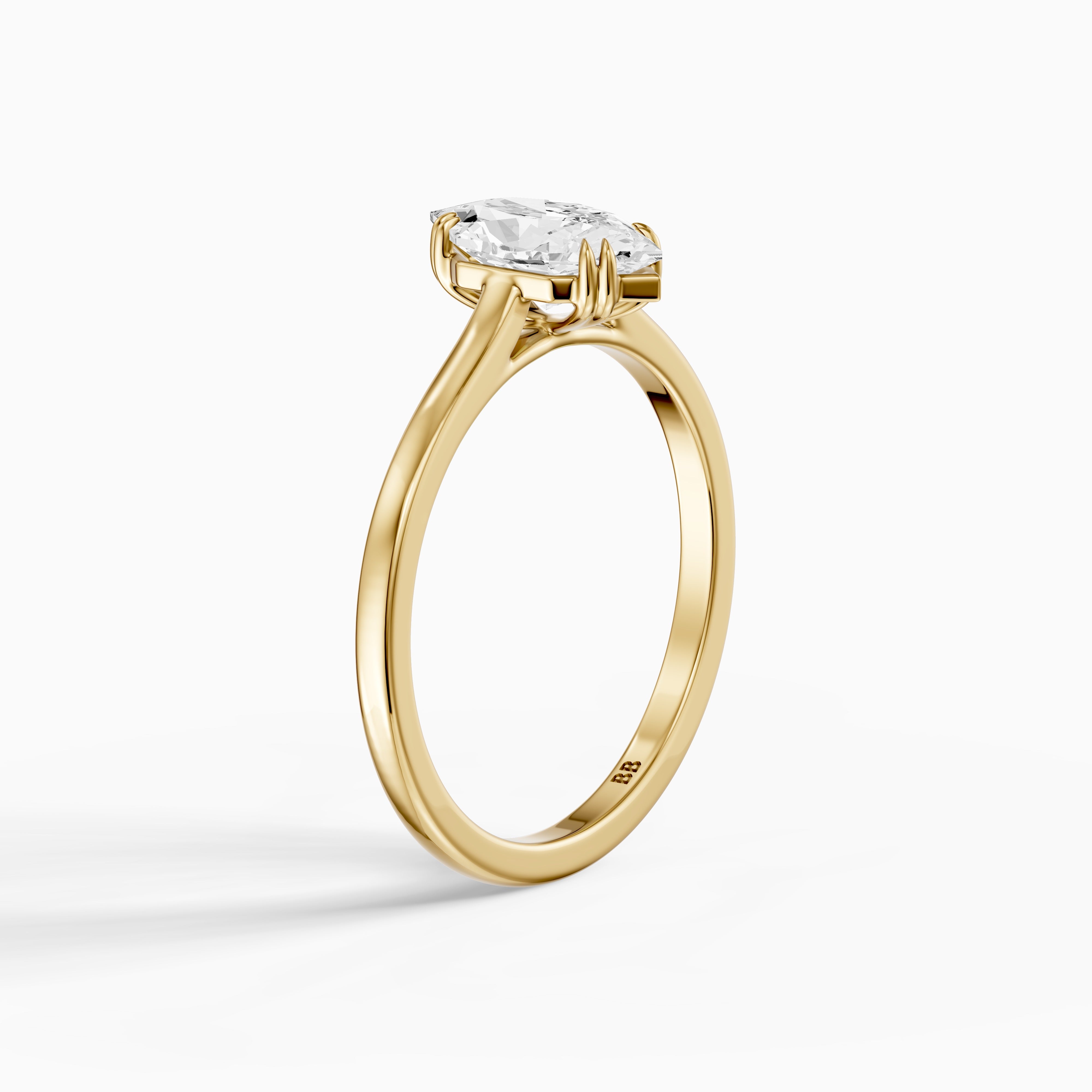 Amora Dutch Marquise Lab Grown Diamond Solitaire Ring