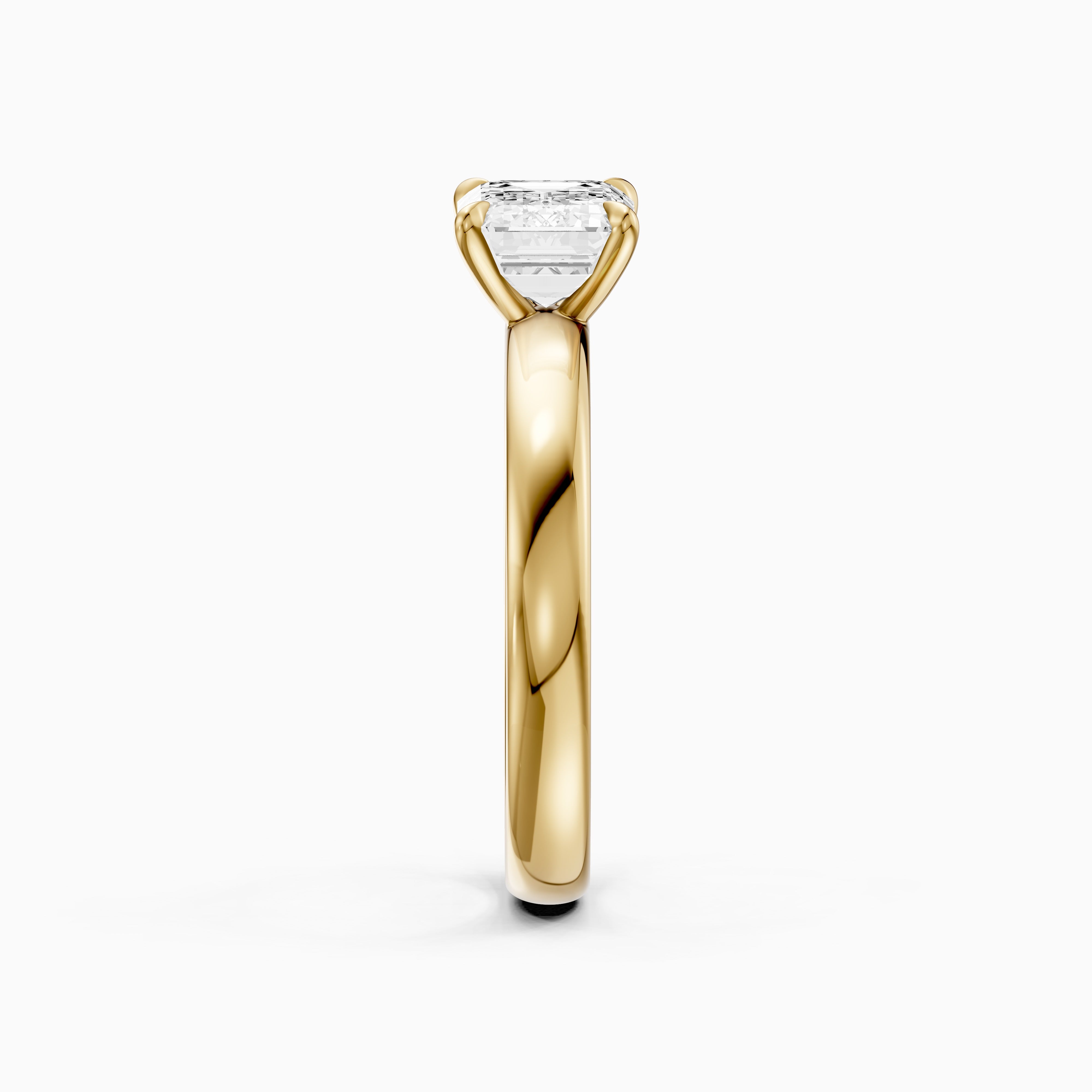 Blakely Emerald Cut East West Solitaire Lab Grown Diamond Ring