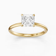 Nancy Princess Cut Hidden Halo Lab Grown Diamond Ring
