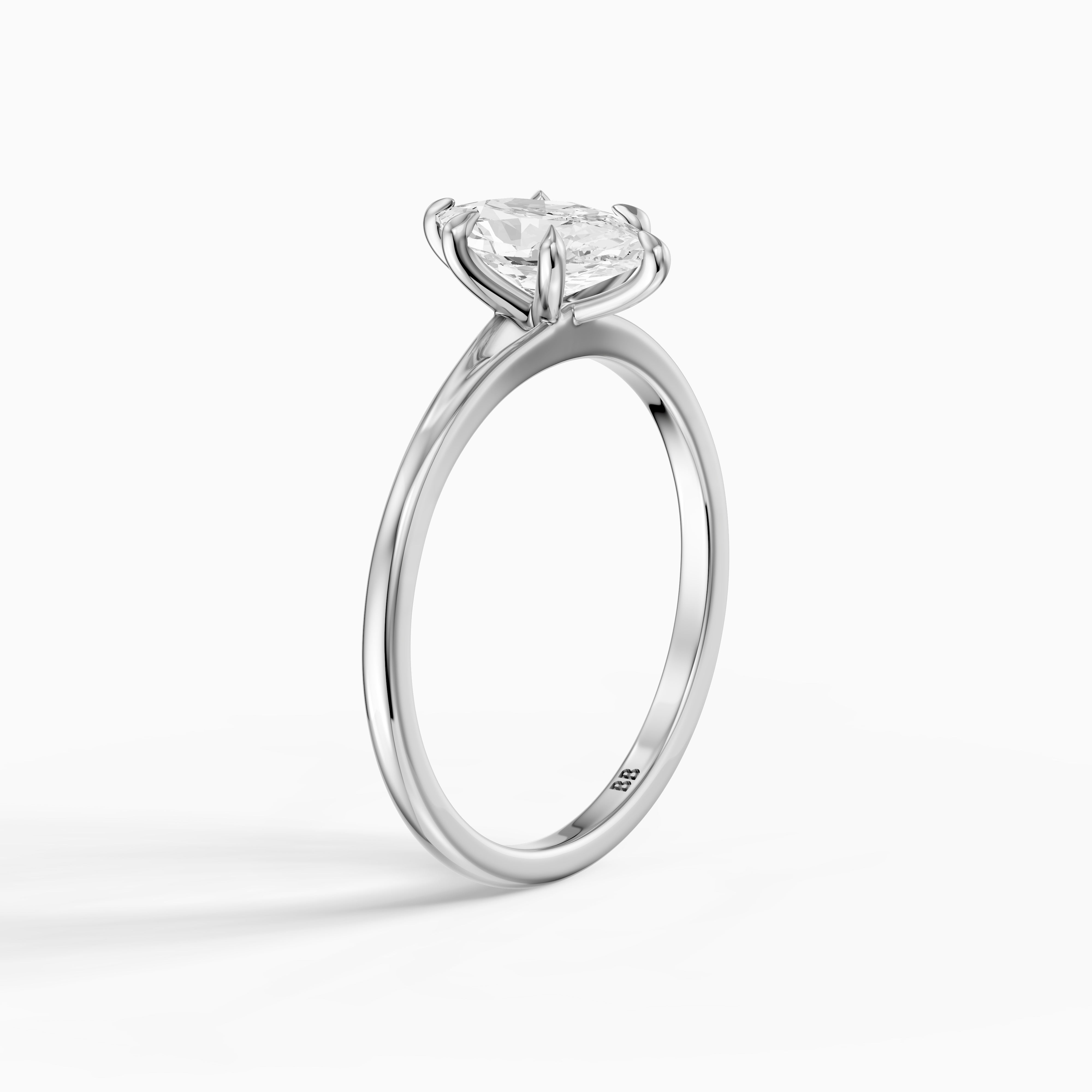 Matilde Dutch Marquise Lab Grown Diamond 6 Prong Solitaire Engagement Ring