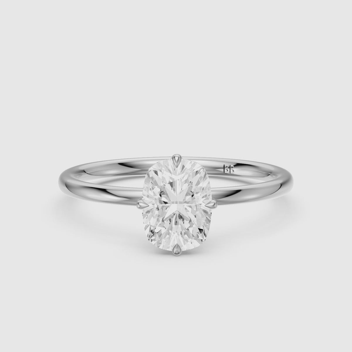 Load video: Madison Elongated Cushion Lab Grown Diamond Solitaire Engagement Ring