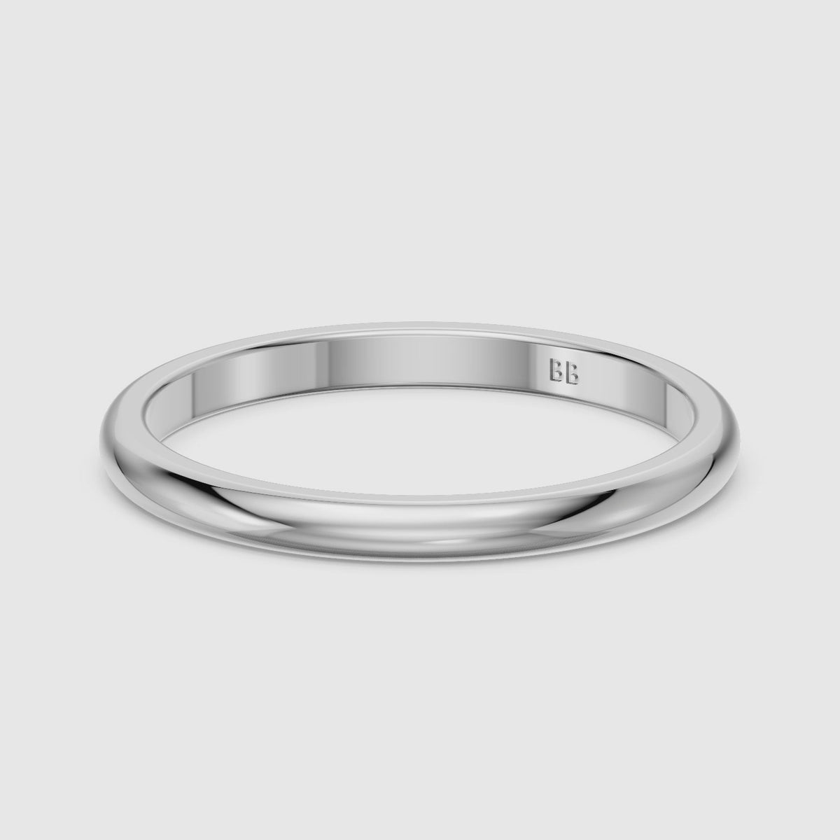 Load video: Rowan European Style Plain Wedding Band