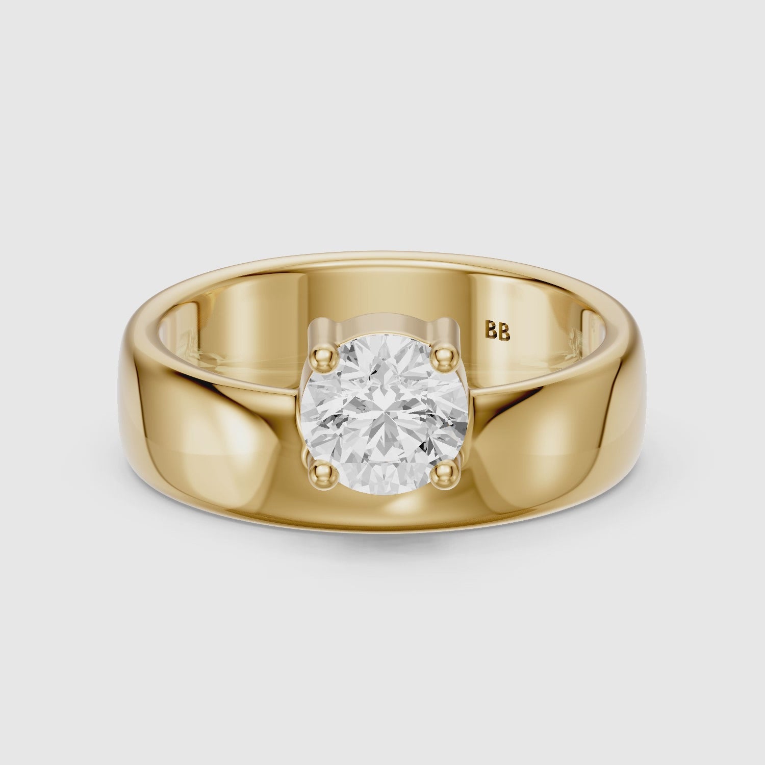 Load video: Rocio Oval Cut Lab Diamond Statement Cigar Band